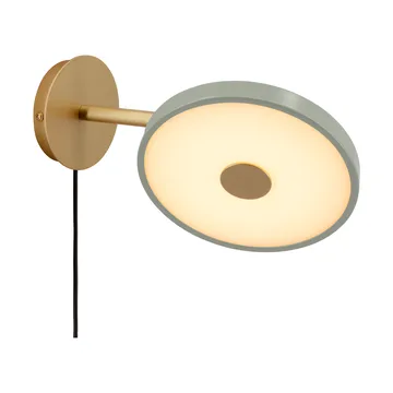 Asteria Wall wall lamp - Short, Nuance olive-brass - Umage