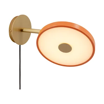 Asteria Wall wall lamp - Short, Nuance orange-brass - Umage