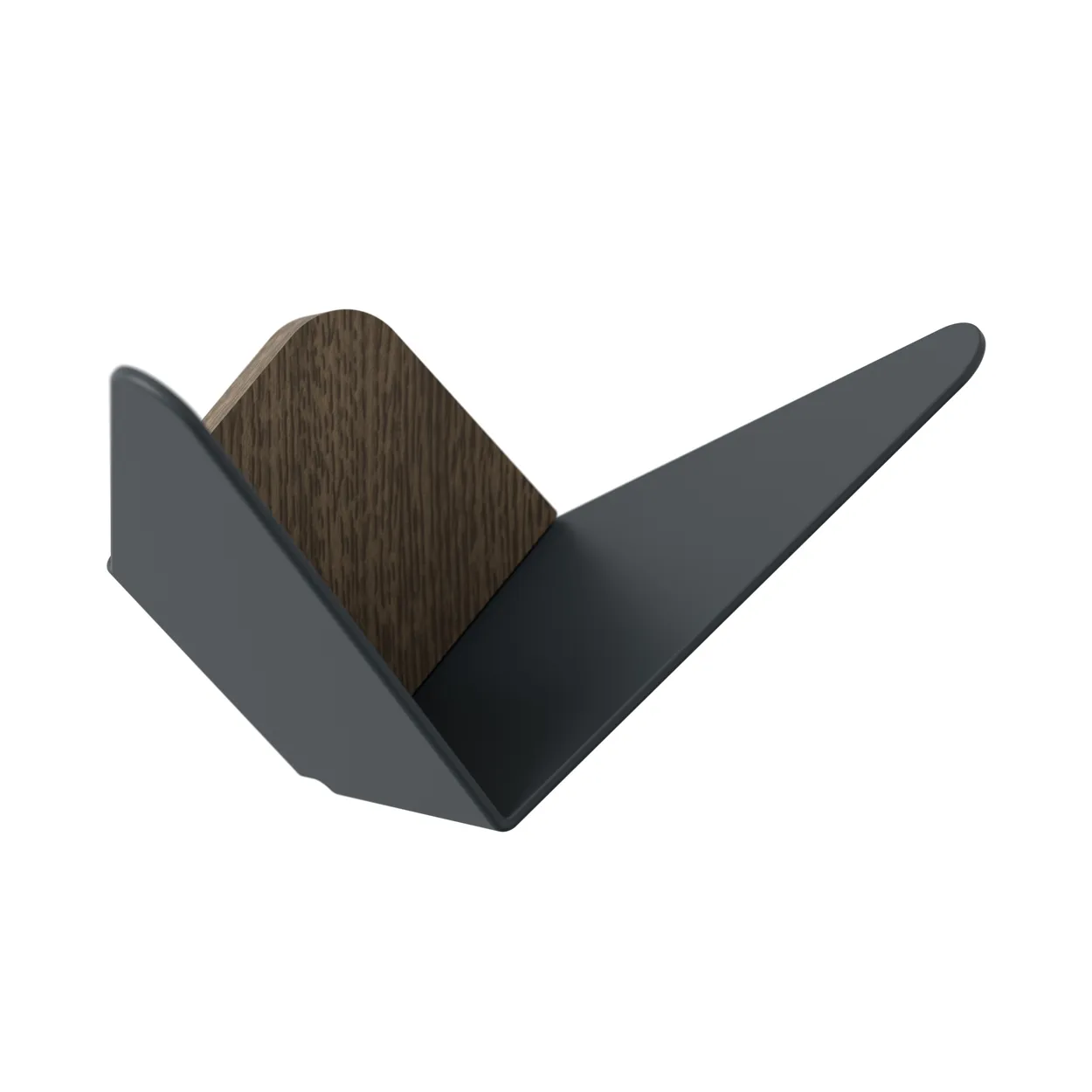 Umage Butterflies hook medium Anthracite grey | Scandinavian Design | Clothes hooks & hangers | Grey