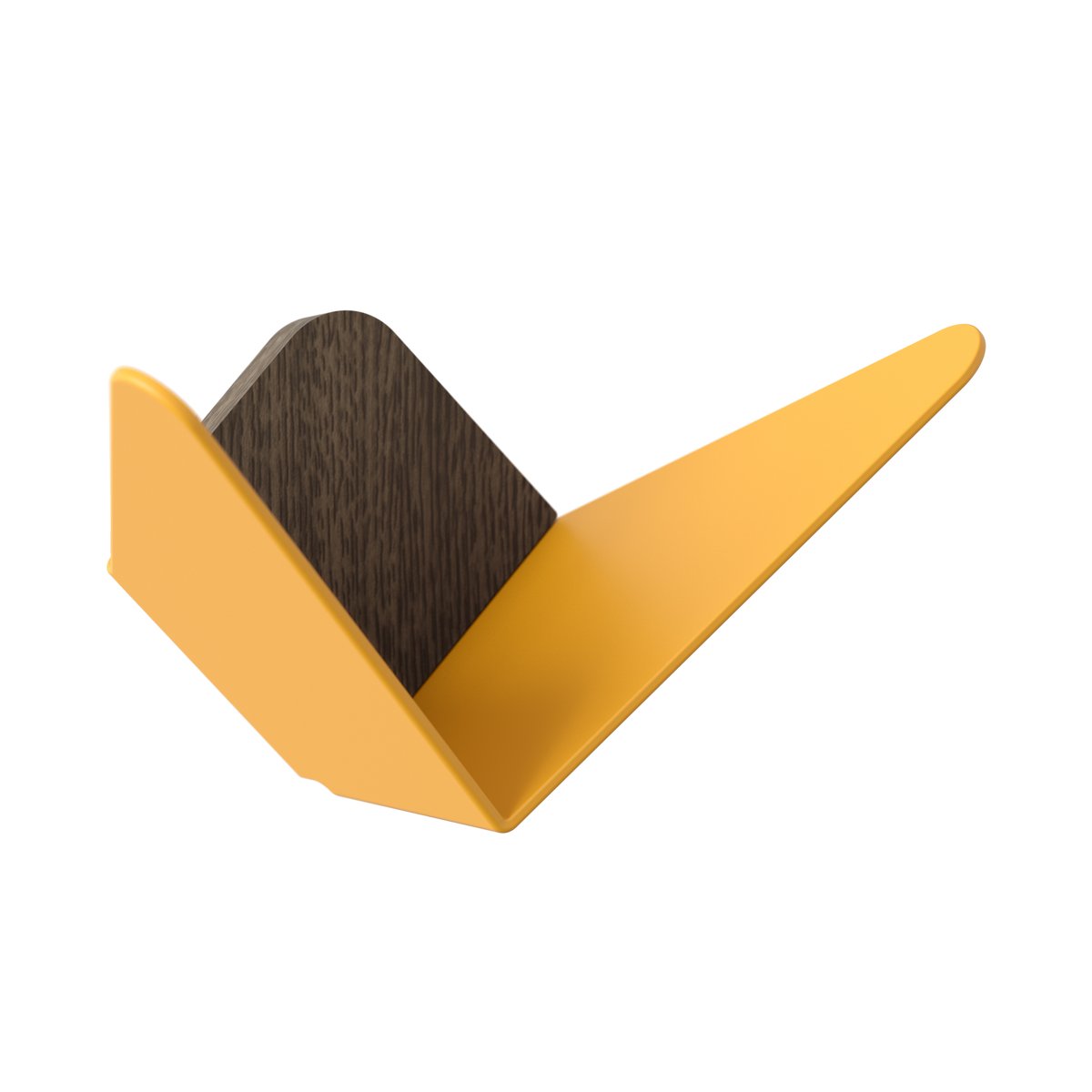 Umage Butterflies hook medium Saffron yellow | Scandinavian Design | Clothes hooks & hangers | Yellow