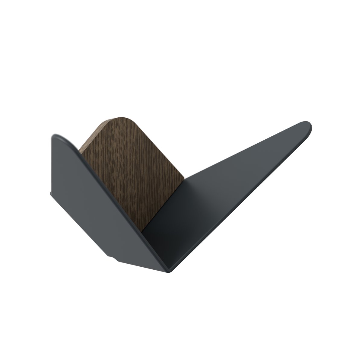 Umage Butterflies hook mini Anthracite grey | Scandinavian Design | Clothes hooks & hangers | Grey