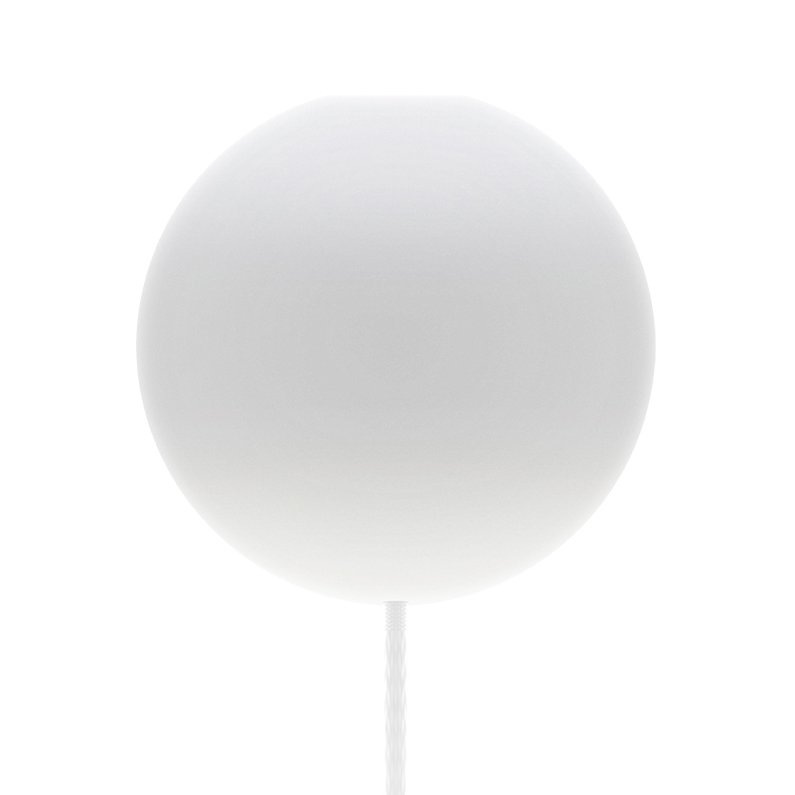 Umage Cannonball ceiling cup with cord white | Scandinavian Design | Lamp hooks & suspensions | White