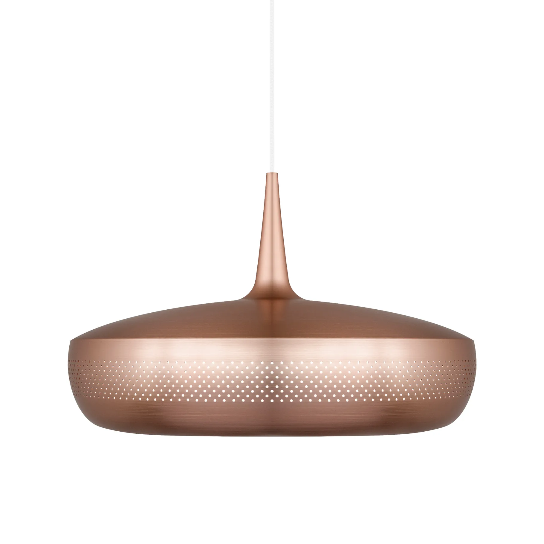 Clava Dine ceiling lamp Ø43 cm, brushed copper Umage