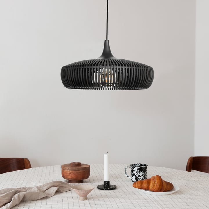 Clava Dine Wood lamp shade Ø43 cm - black - Umage