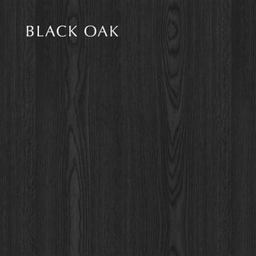Clava Up wall lamp medium - Black oak - Umage