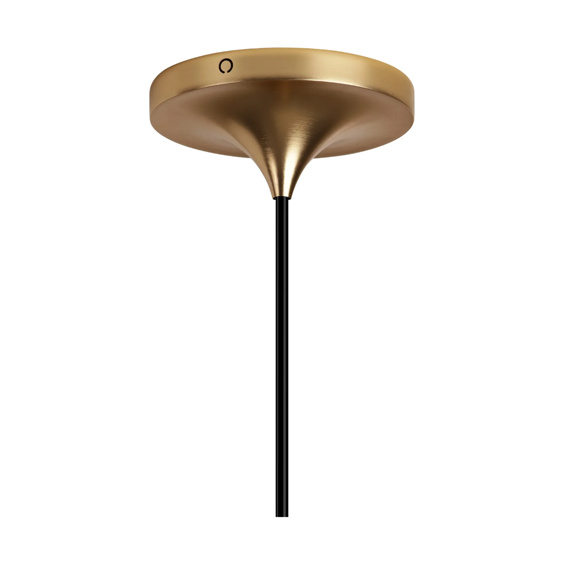 Cord Set Pro lamp suspension, Brushed brass Umage