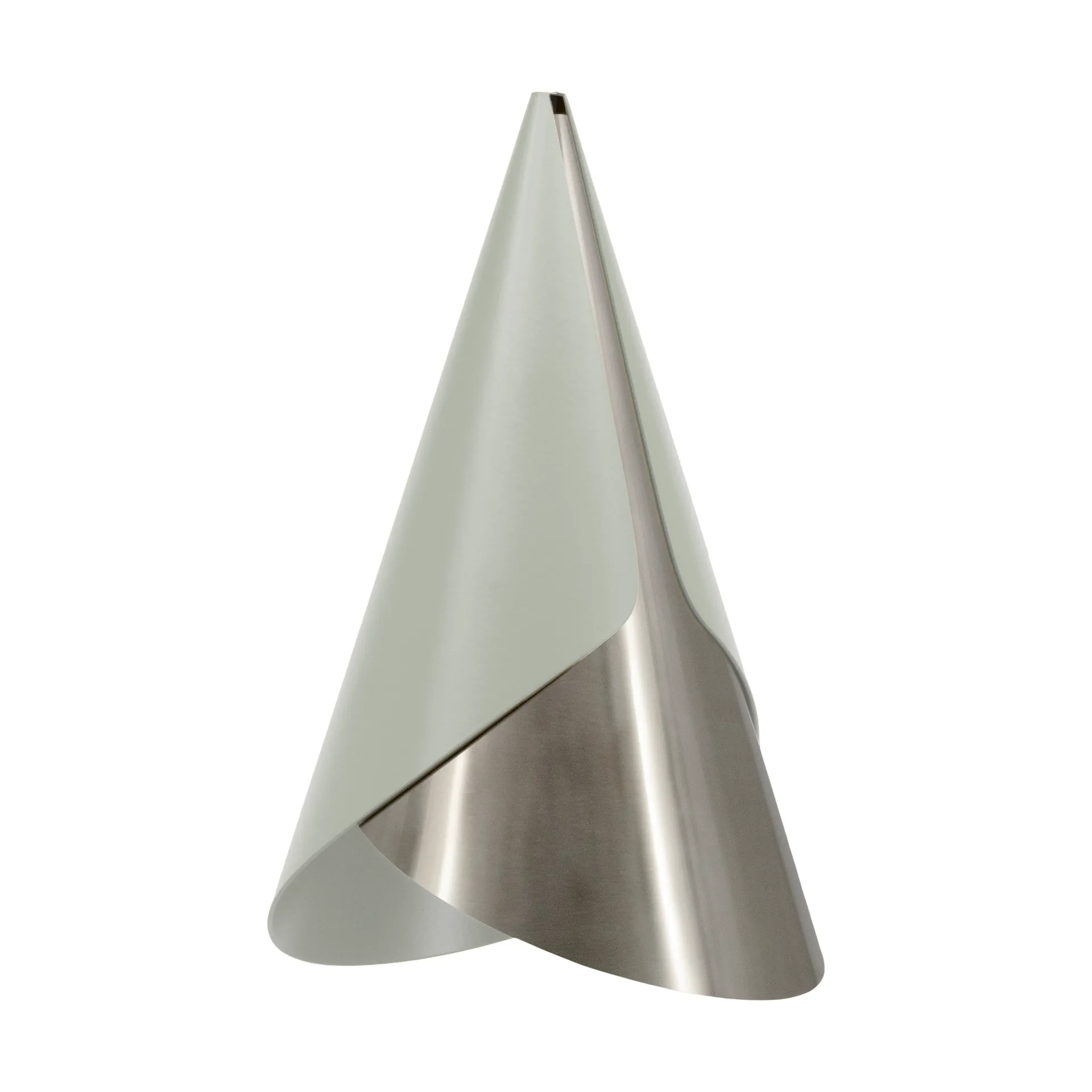 Cornet lampshade, Nuance olive-steel Umage