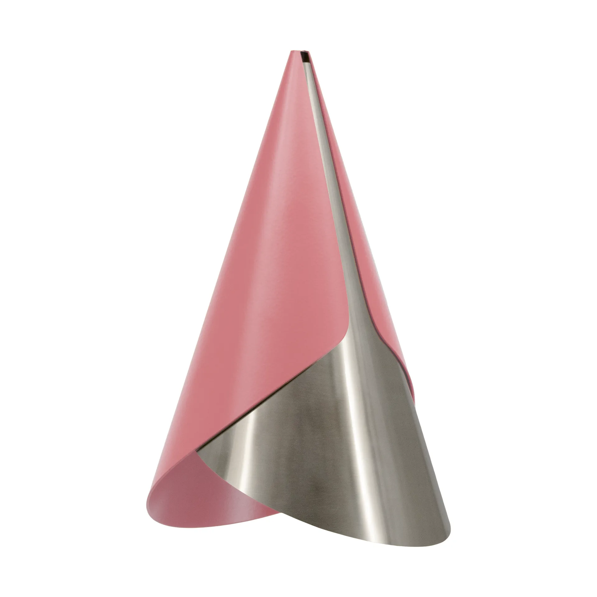 Cornet lampshade, Nuance rose-steel Umage