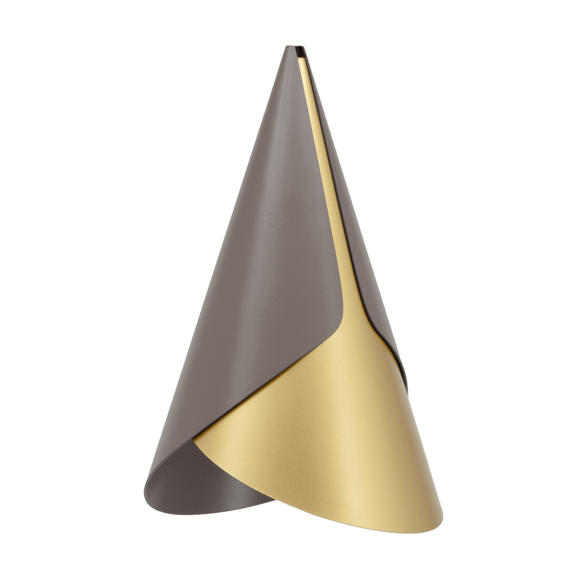 Umage Cornet lampshade Umbre-brass | Scandinavian Design | Pendant lamps | Brown