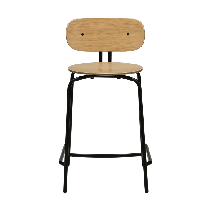 Curious barstool 65 cm - Oak-black - Umage