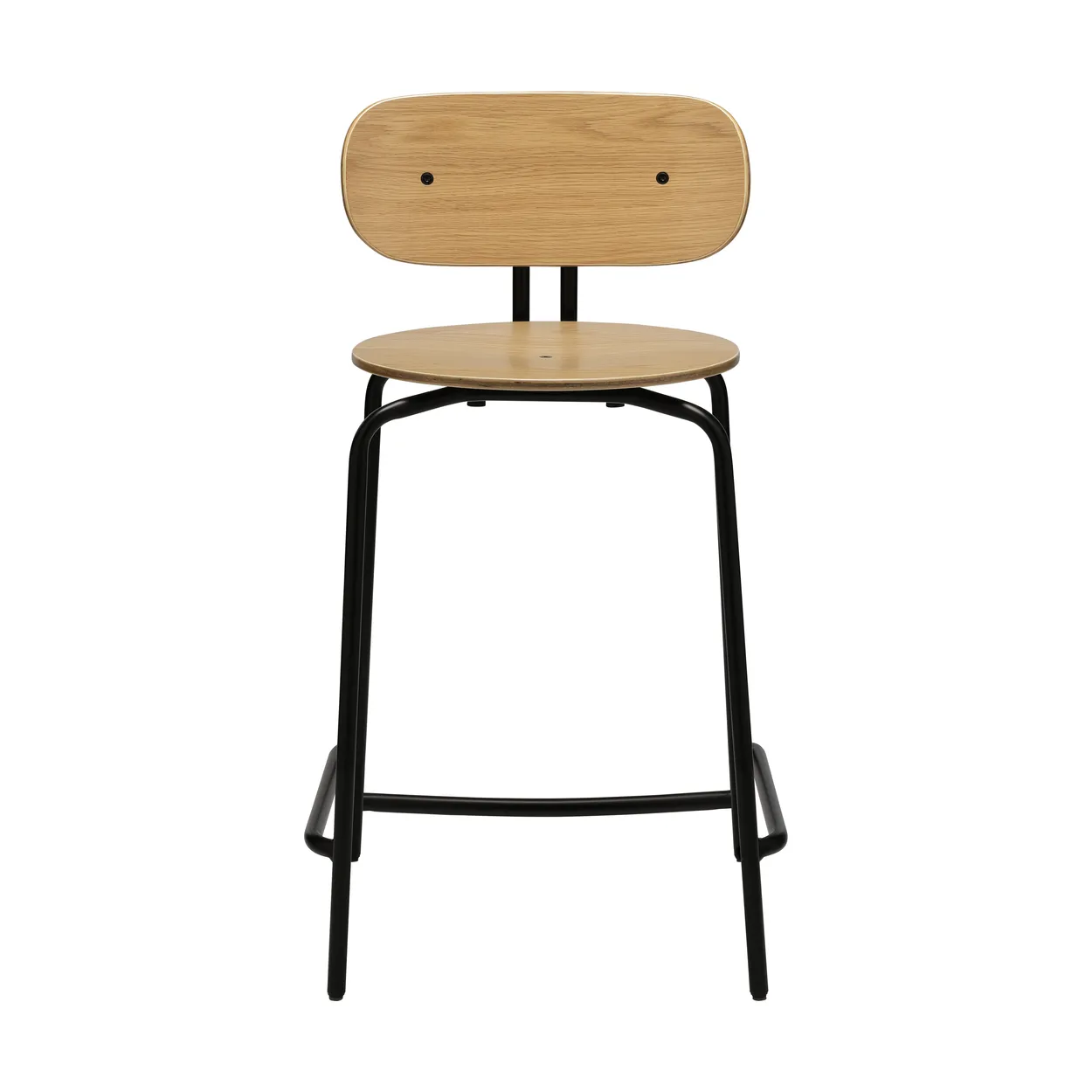 Umage Curious barstool 65 cm Oak-black | Scandinavian Design | Bar stools | Beige