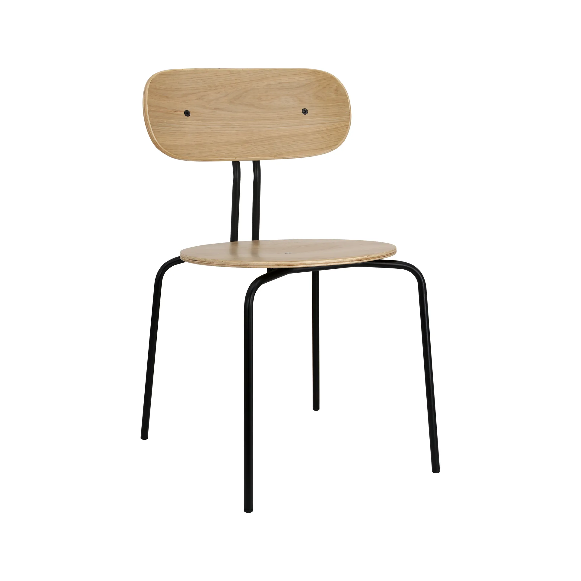 Curious chair, Oak-black legs Umage