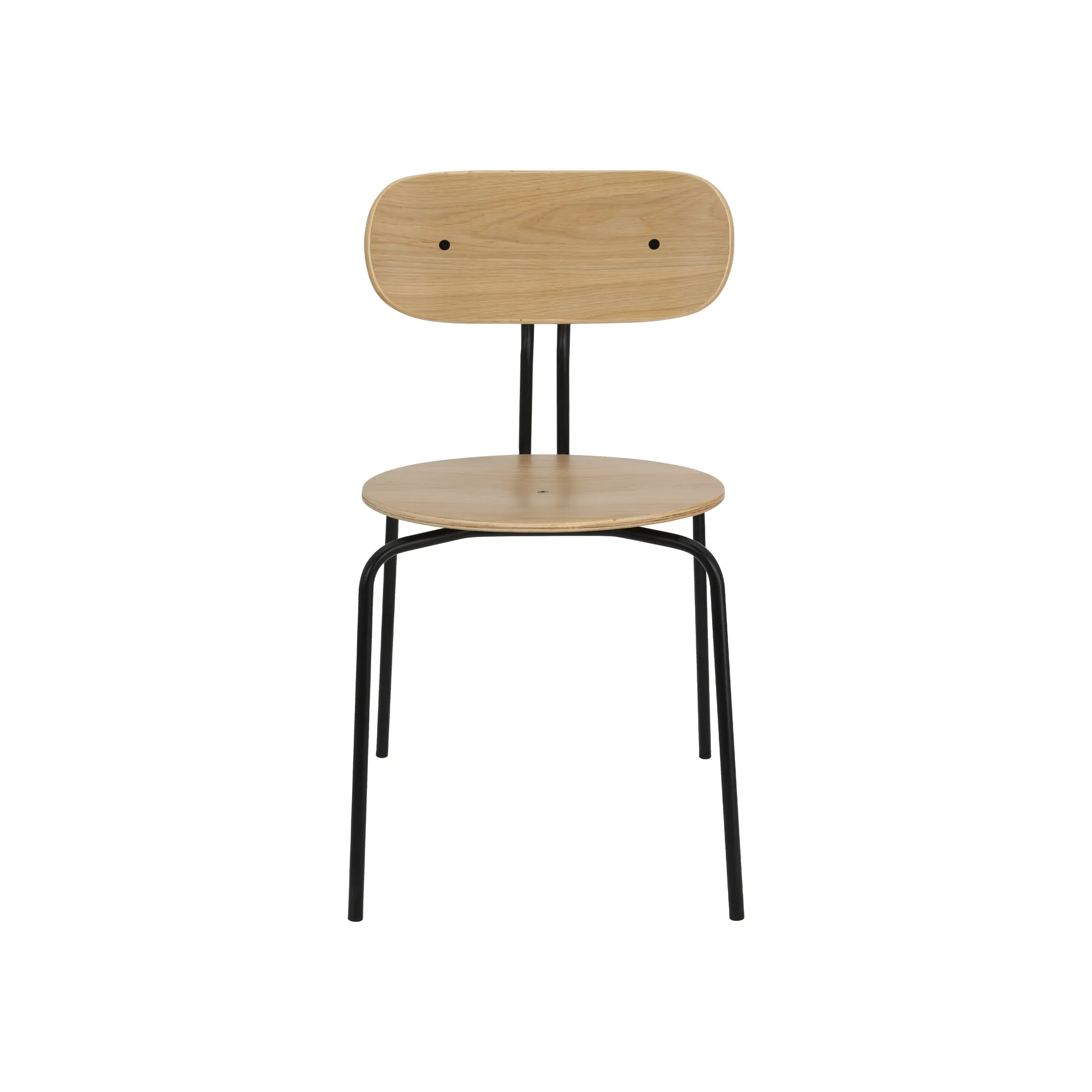 Curious chair, Oak-black legs Umage