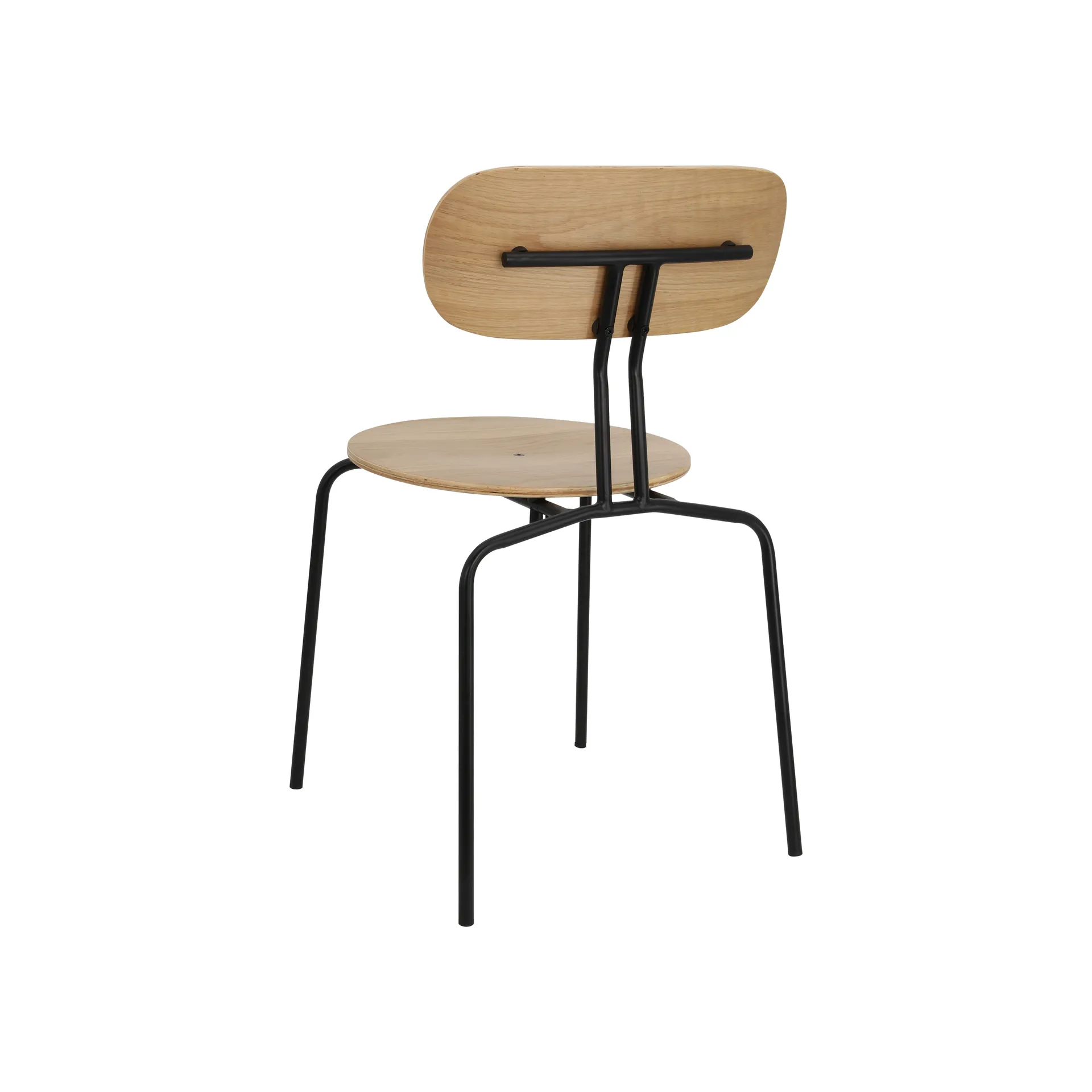 Curious chair, Oak-black legs Umage