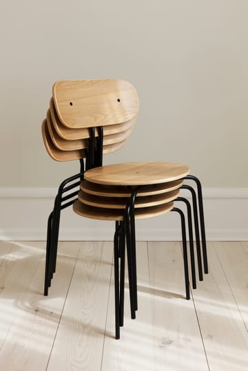 Curious chair - Oak-black legs - Umage