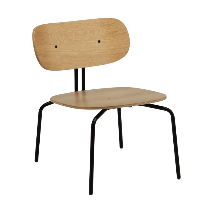 Curious lounge chair - Oak-black - Umage