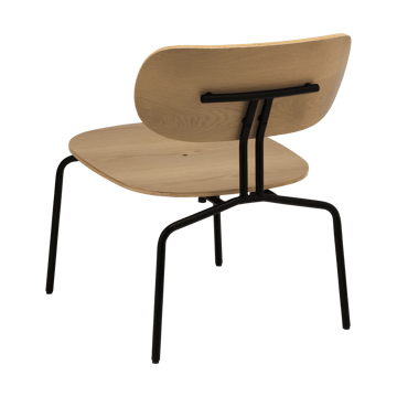 Curious lounge chair - Oak-black - Umage