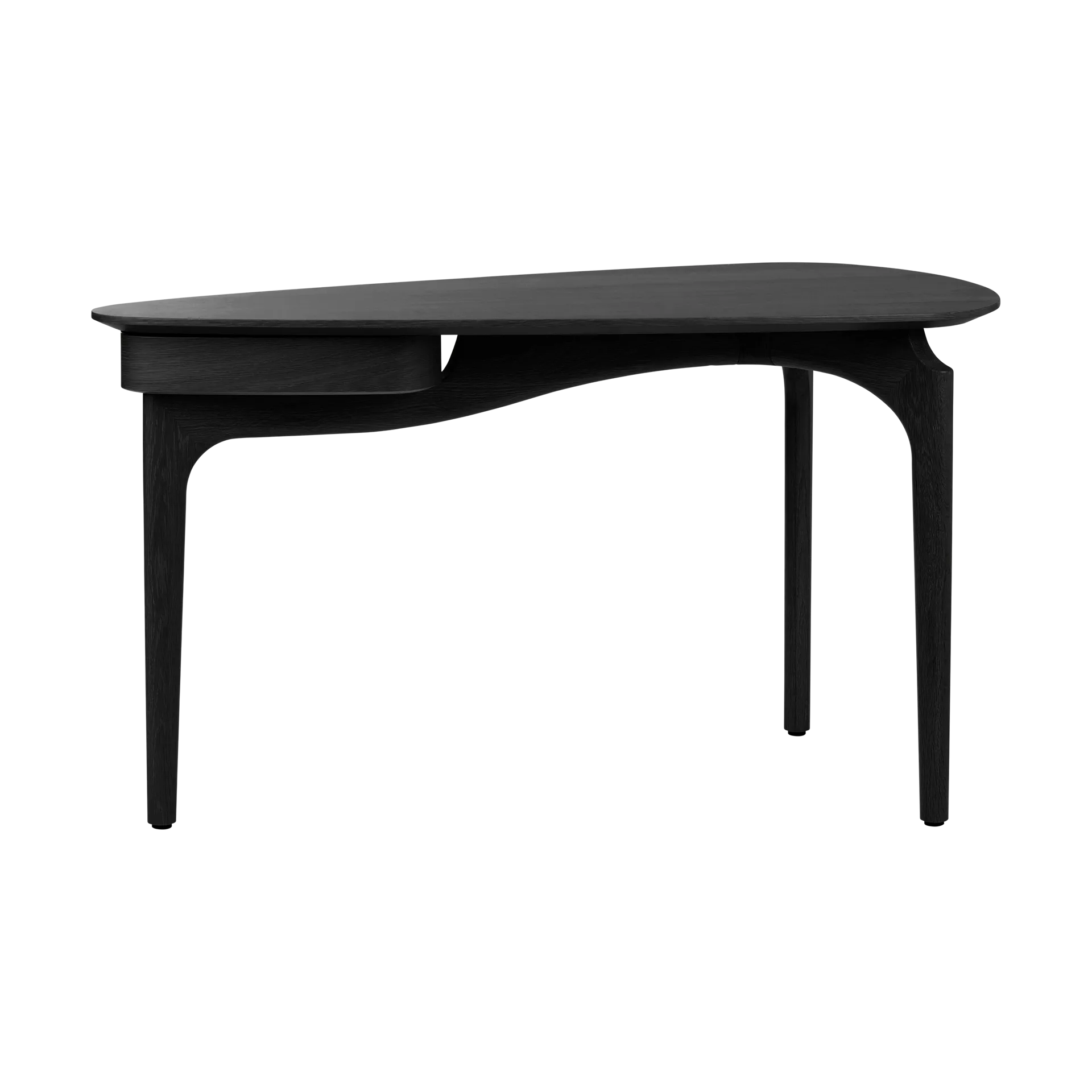 Duende desk 67.1x130 cm, Black oak Umage