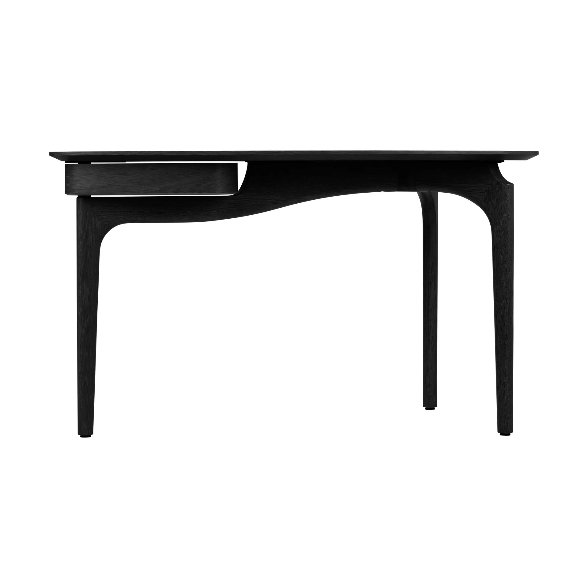 Duende desk 67.1x130 cm, Black oak Umage