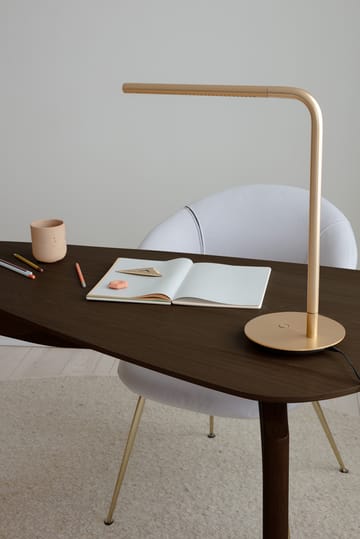 Duende desk 67.1x130 cm - Dark oak - Umage