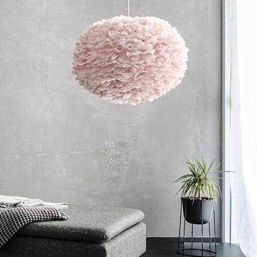 Eos lamp light pink - Large Ø65 cm - Umage