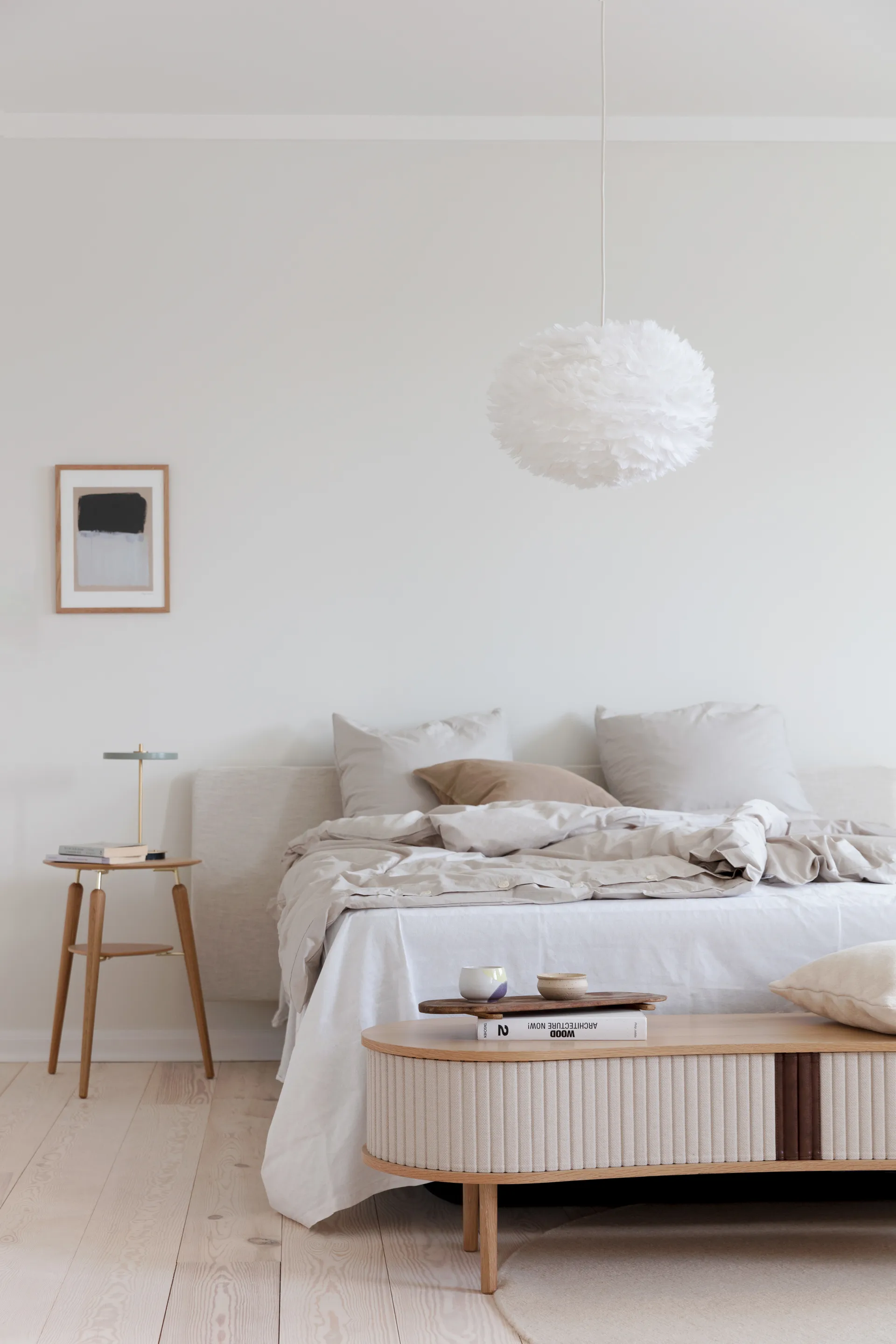 Eos pendant medium white Umage