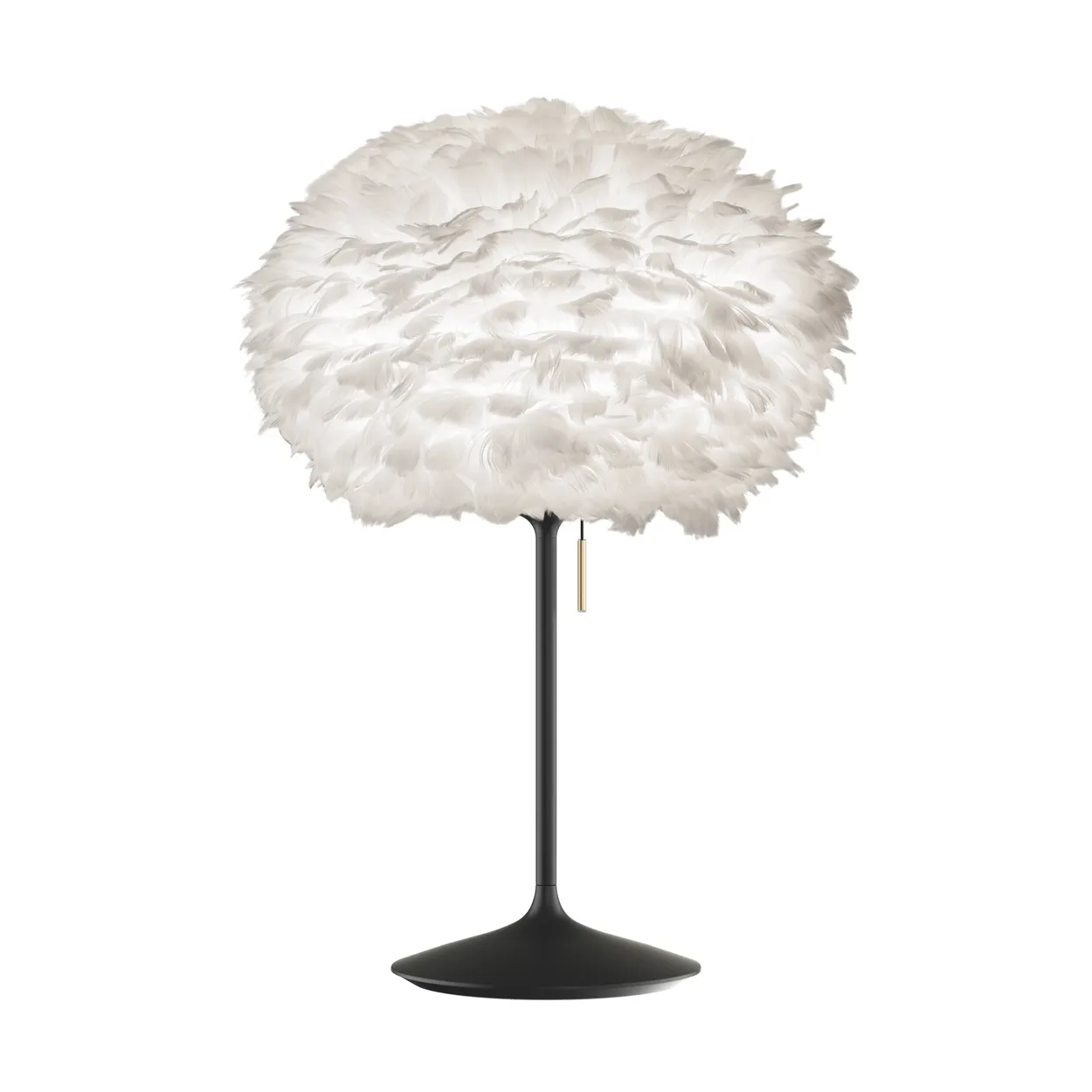 Umage Eos table lamp medium White-Black | Scandinavian Design | Desk & table lamps | White