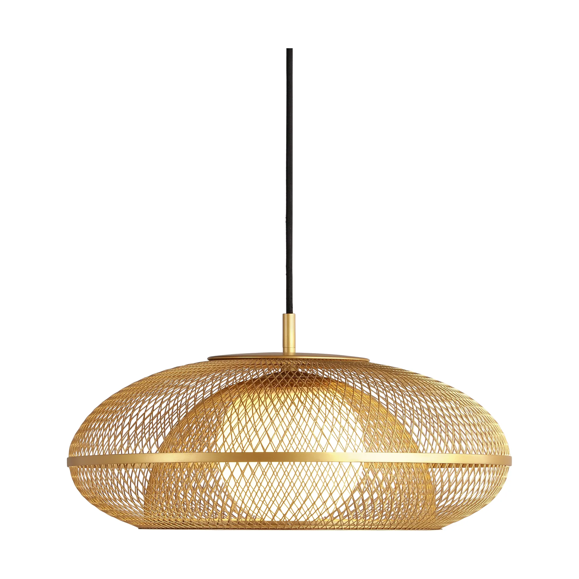 Faraday lamp brushed brass, Medium Ø45 Umage