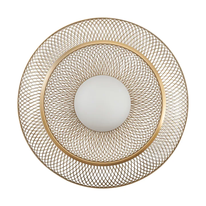 Faraday Up medium ceiling light - Brushed Brass - Umage