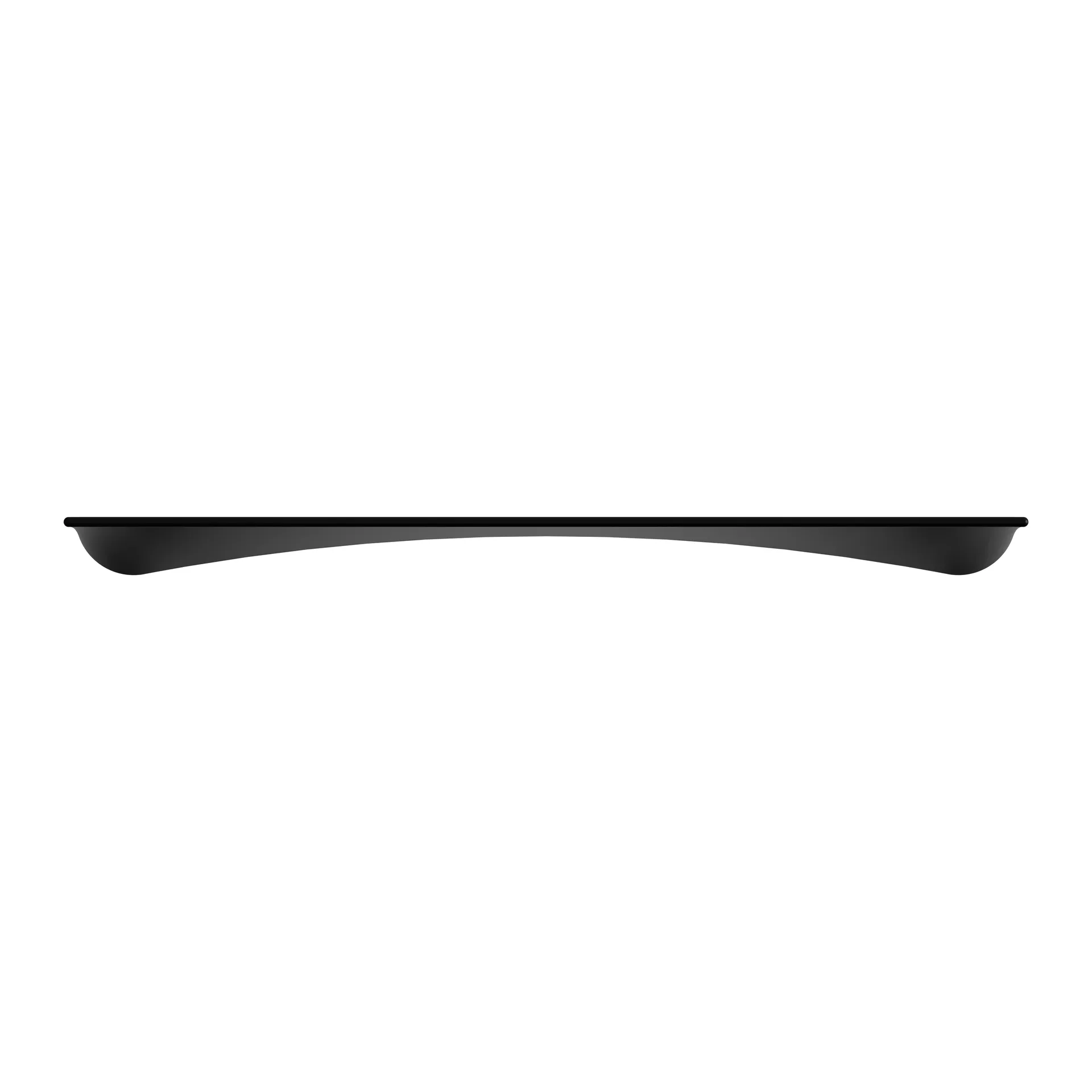 Flow shelf 98 cm, dark ash Umage