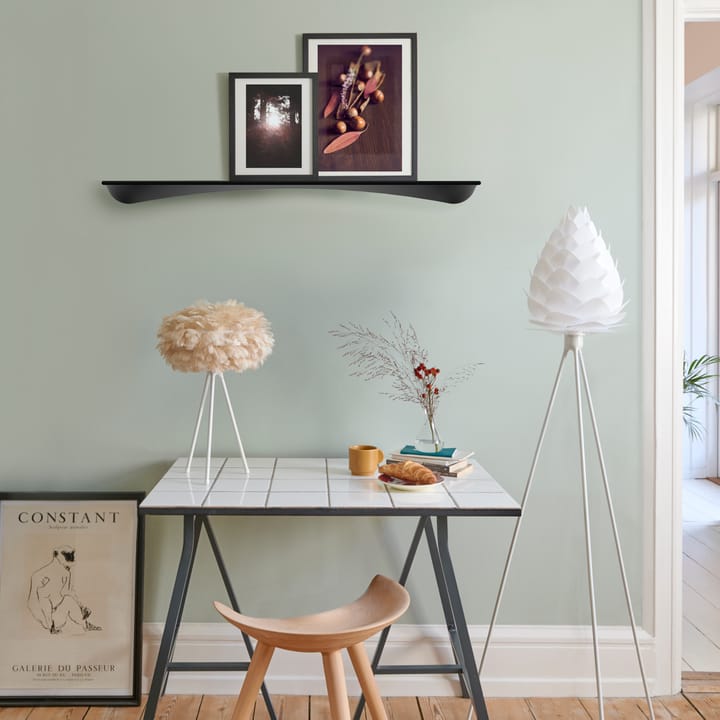 Flow shelf 98 cm, dark ash Umage