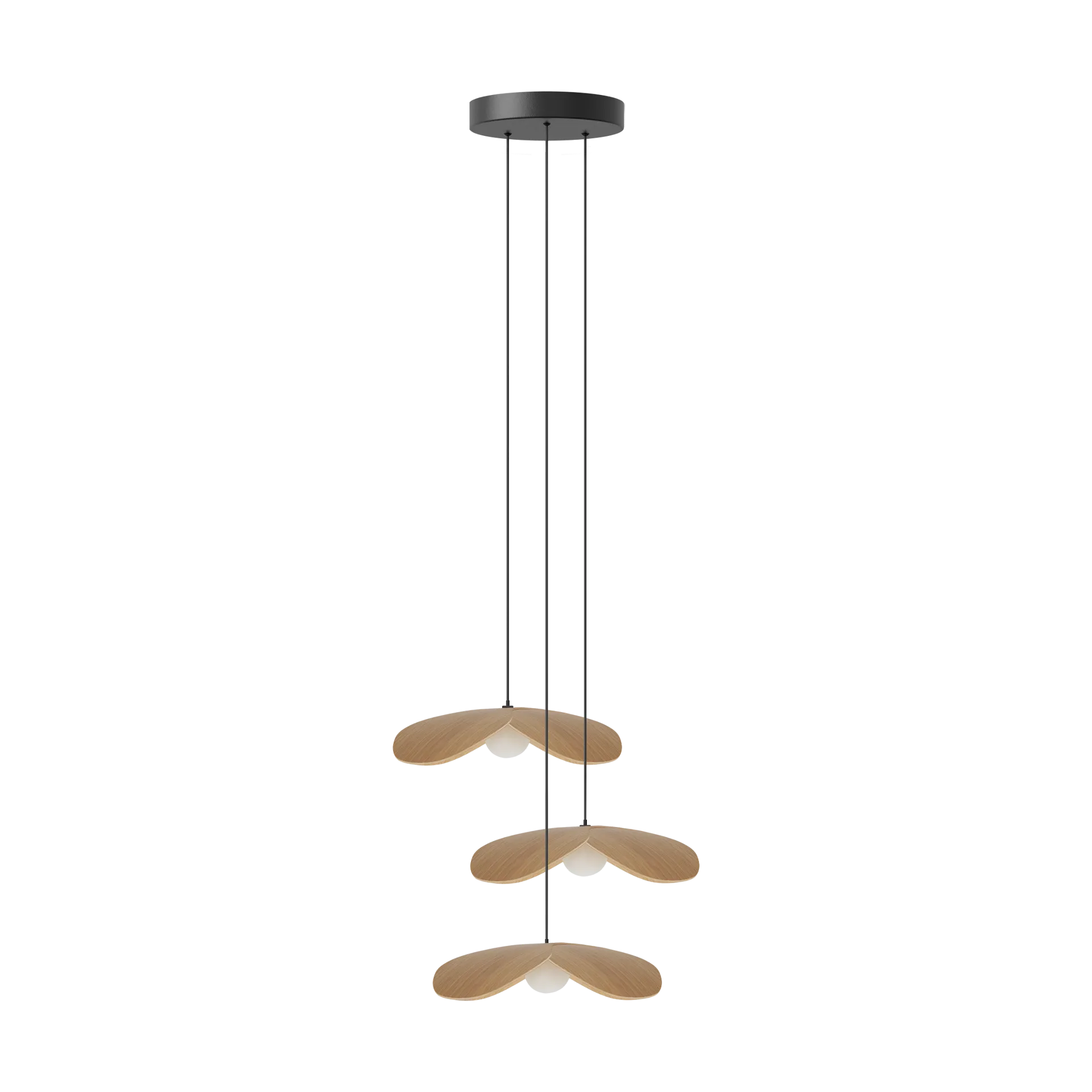 Forget Me Not pendant medium, Oak-cluster 3 Umage