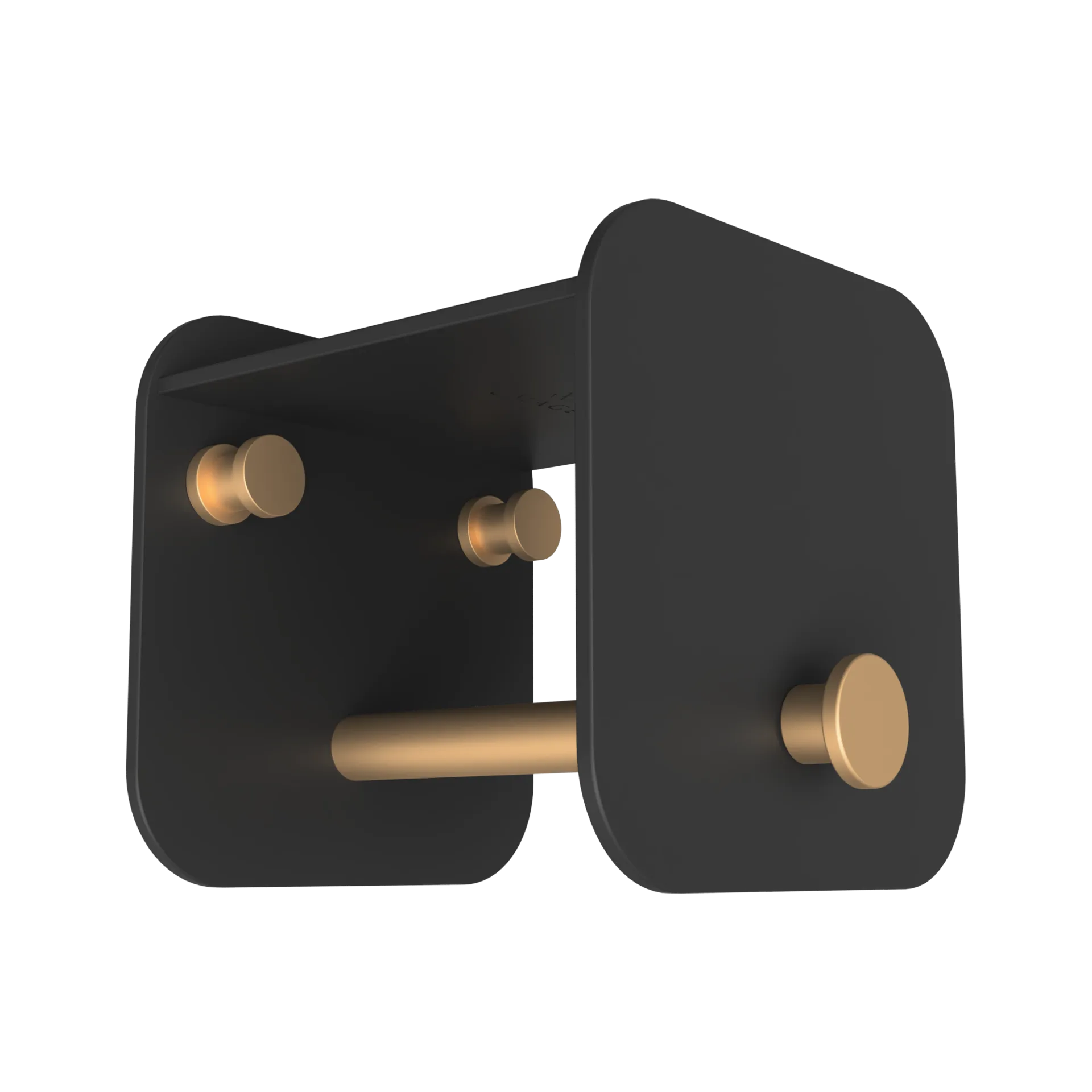 Hang in There wall hanger, Black-brass Umage