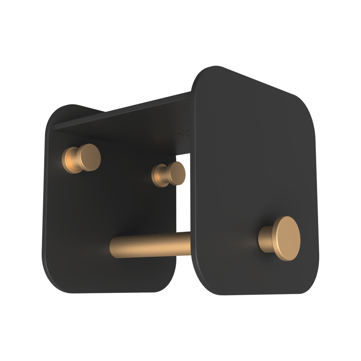 Umage Hang in There wall hanger Black-brass | Scandinavian Design | Clothes hooks & hangers | Black