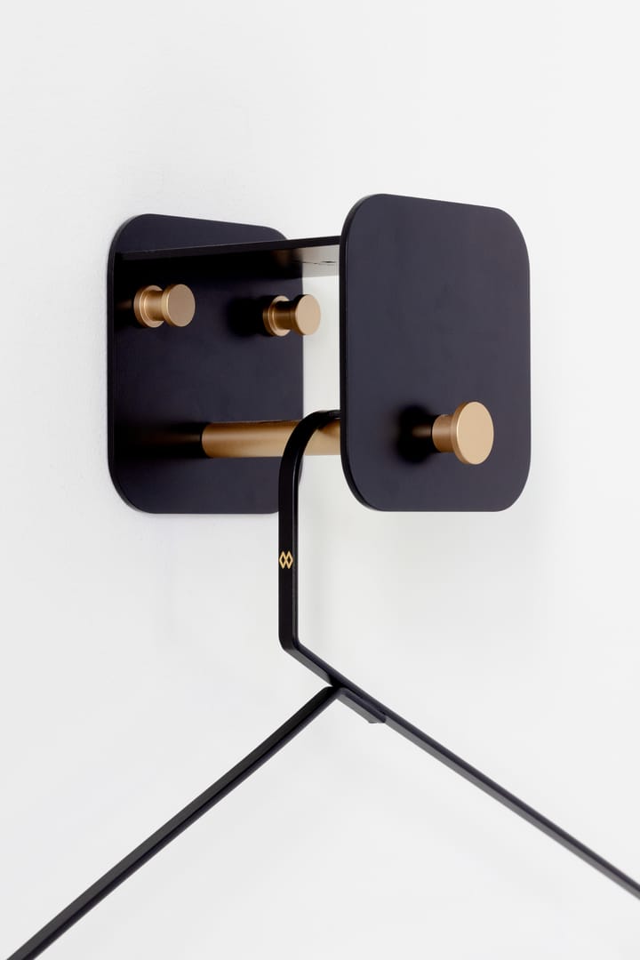 Hang in There wall hanger - Black-brass - Umage