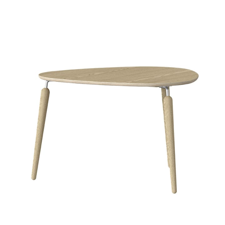Hang Out coffee cup table - Oak-steel - Umage