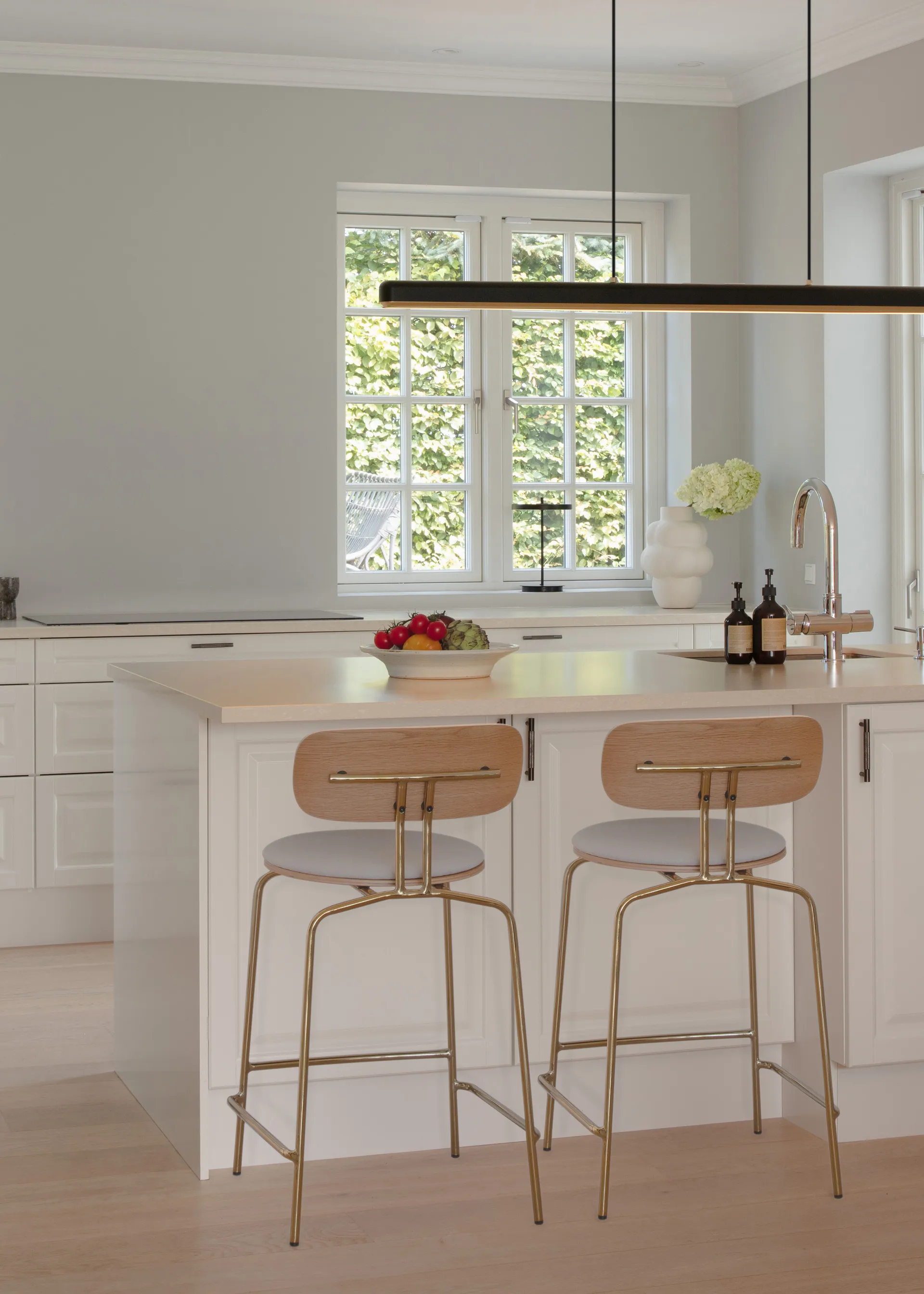 Hazel Branch 1.5m pendant, Black-brass Umage