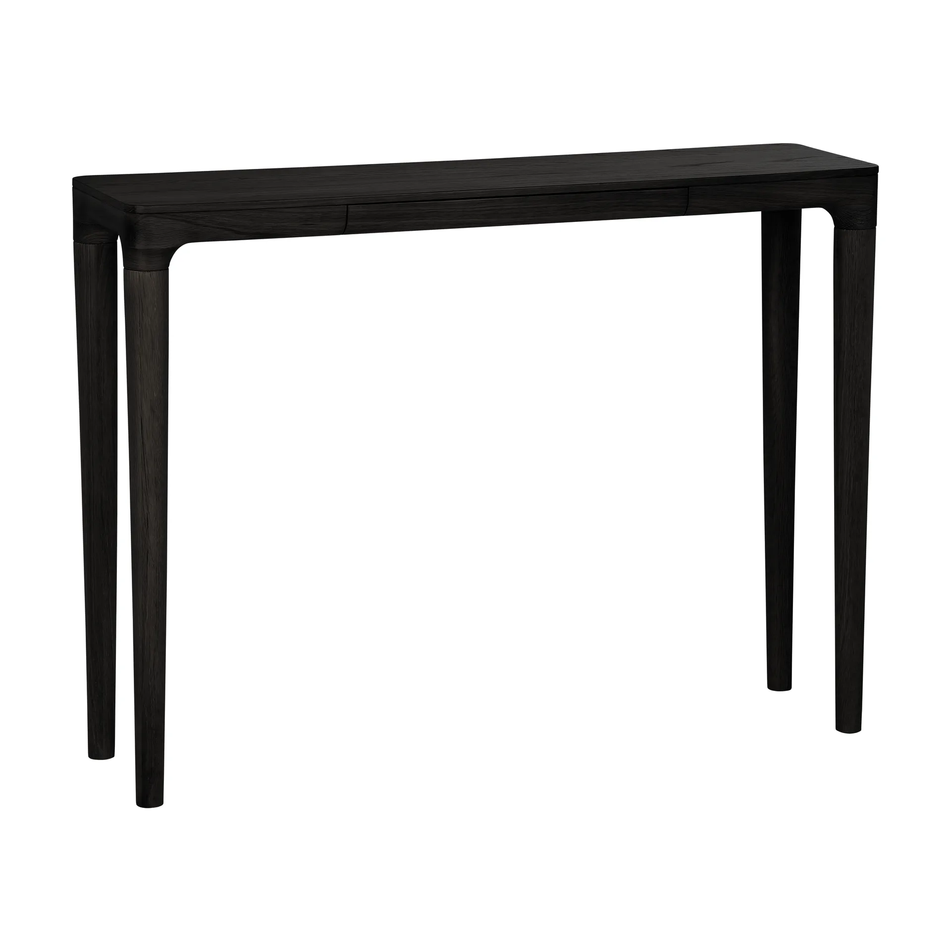 Heart'n'Soul console table 110 cm, Black oak Umage