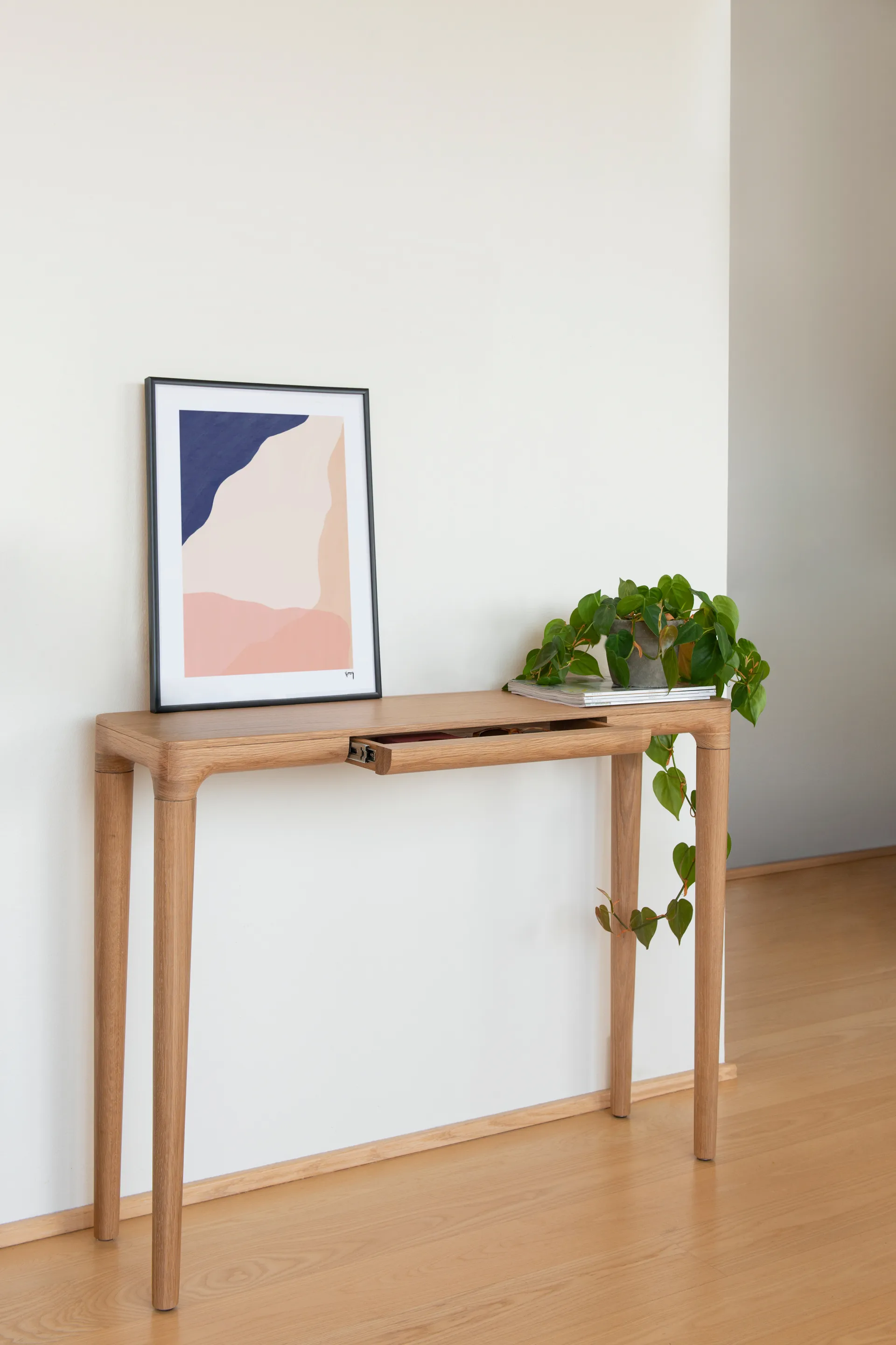 Heart'n'Soul console table 110 cm, Oak Umage