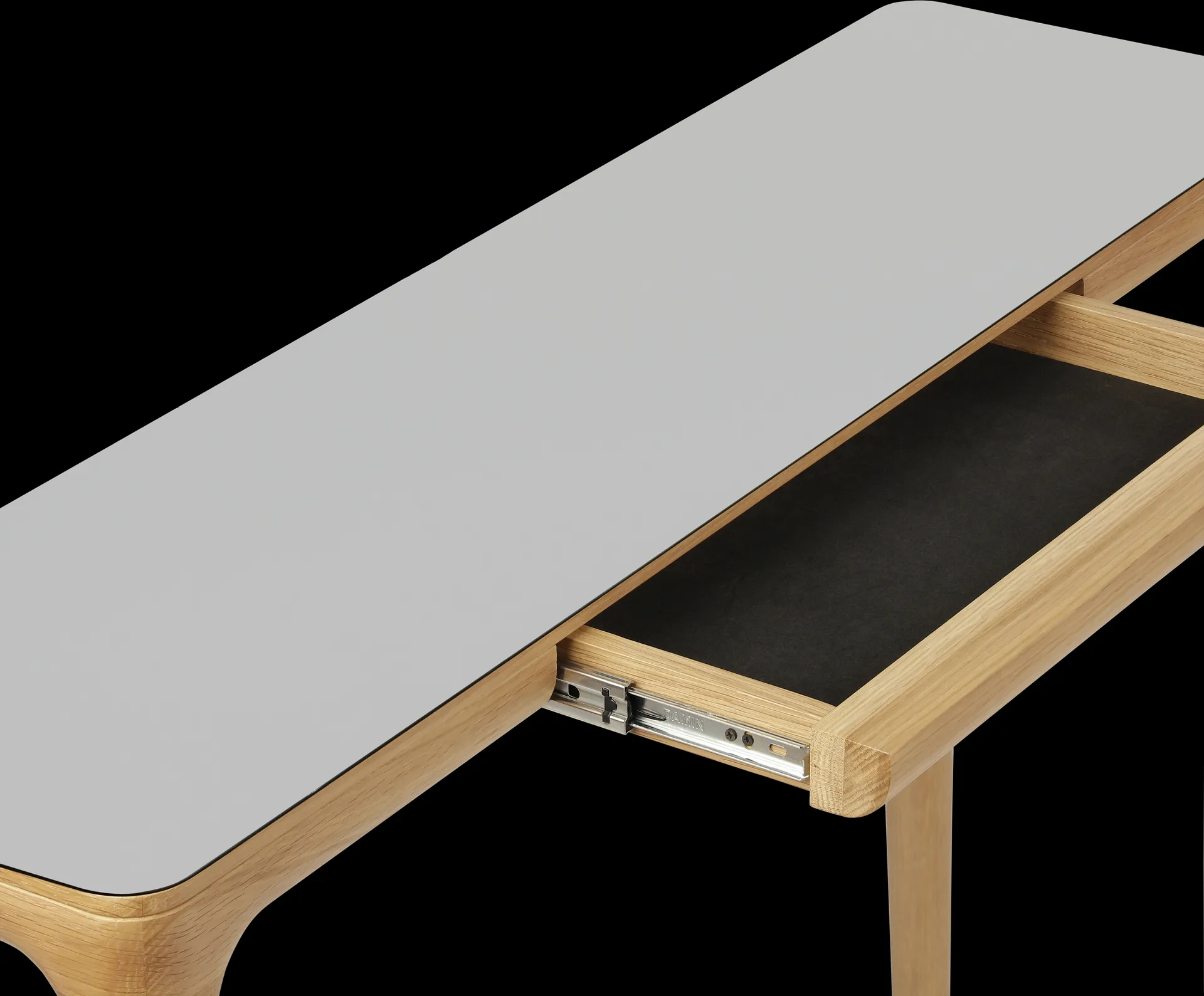 Heart'n'Soul console table 120 cm, Oak-cloud grey Umage