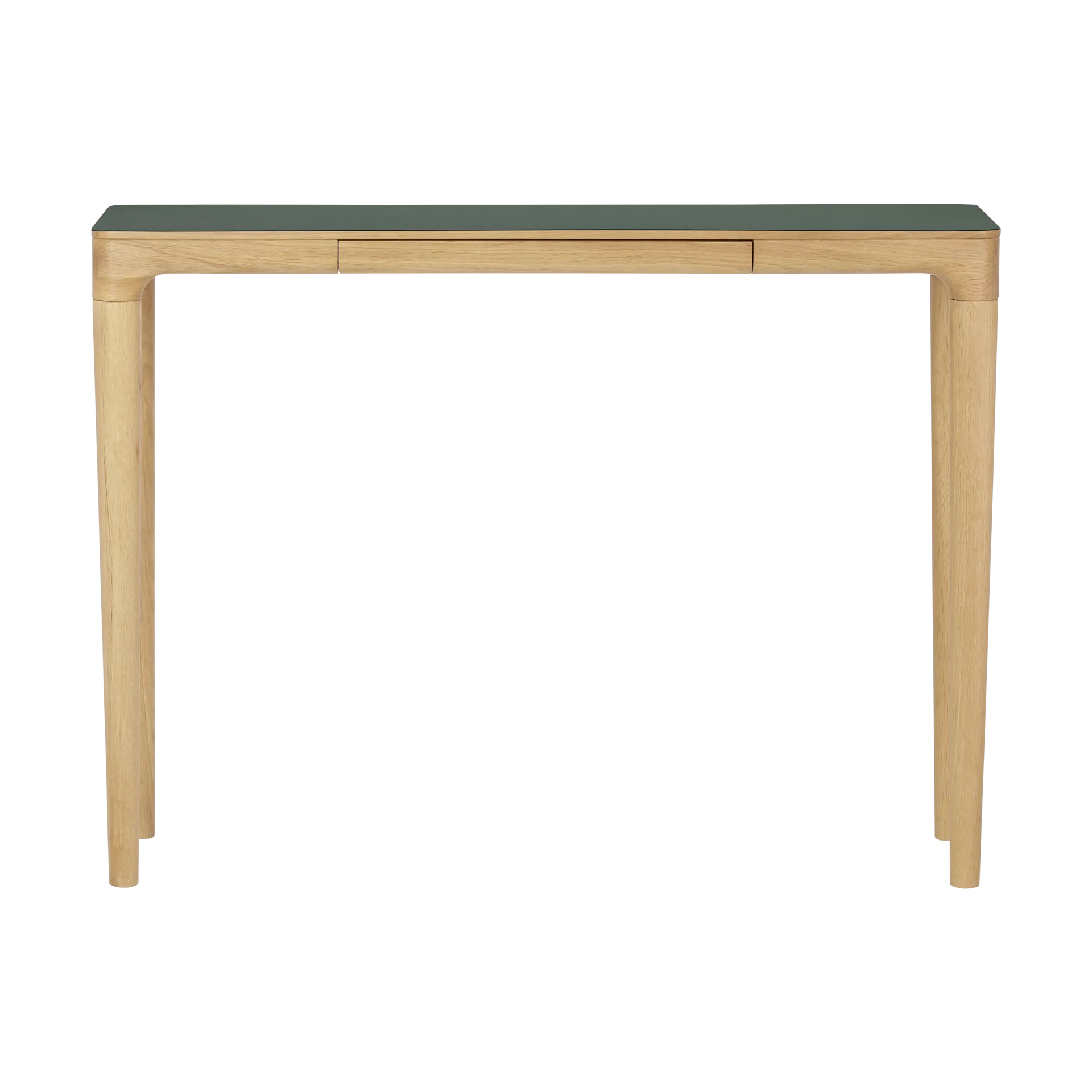 Heart'n'Soul console table 120 cm, Oak-moss green Umage