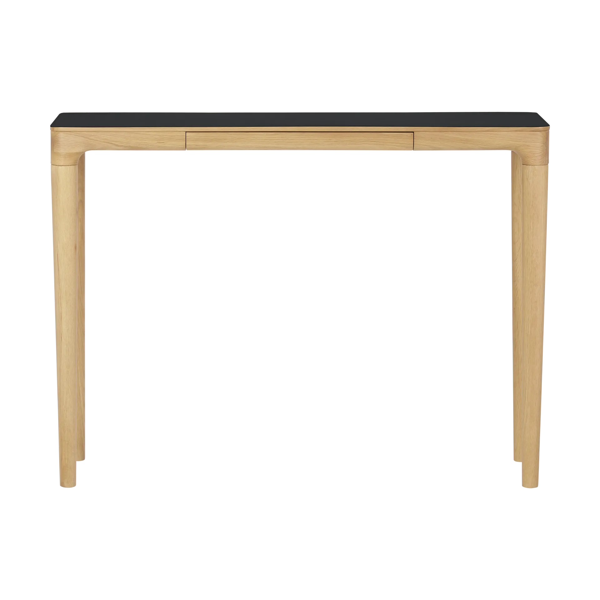 Heart'n'Soul console table 120 cm, Oak-obsidian black Umage