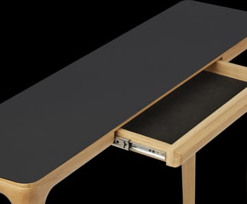 Heart'n'Soul console table 120 cm - Oak-obsidian black - Umage