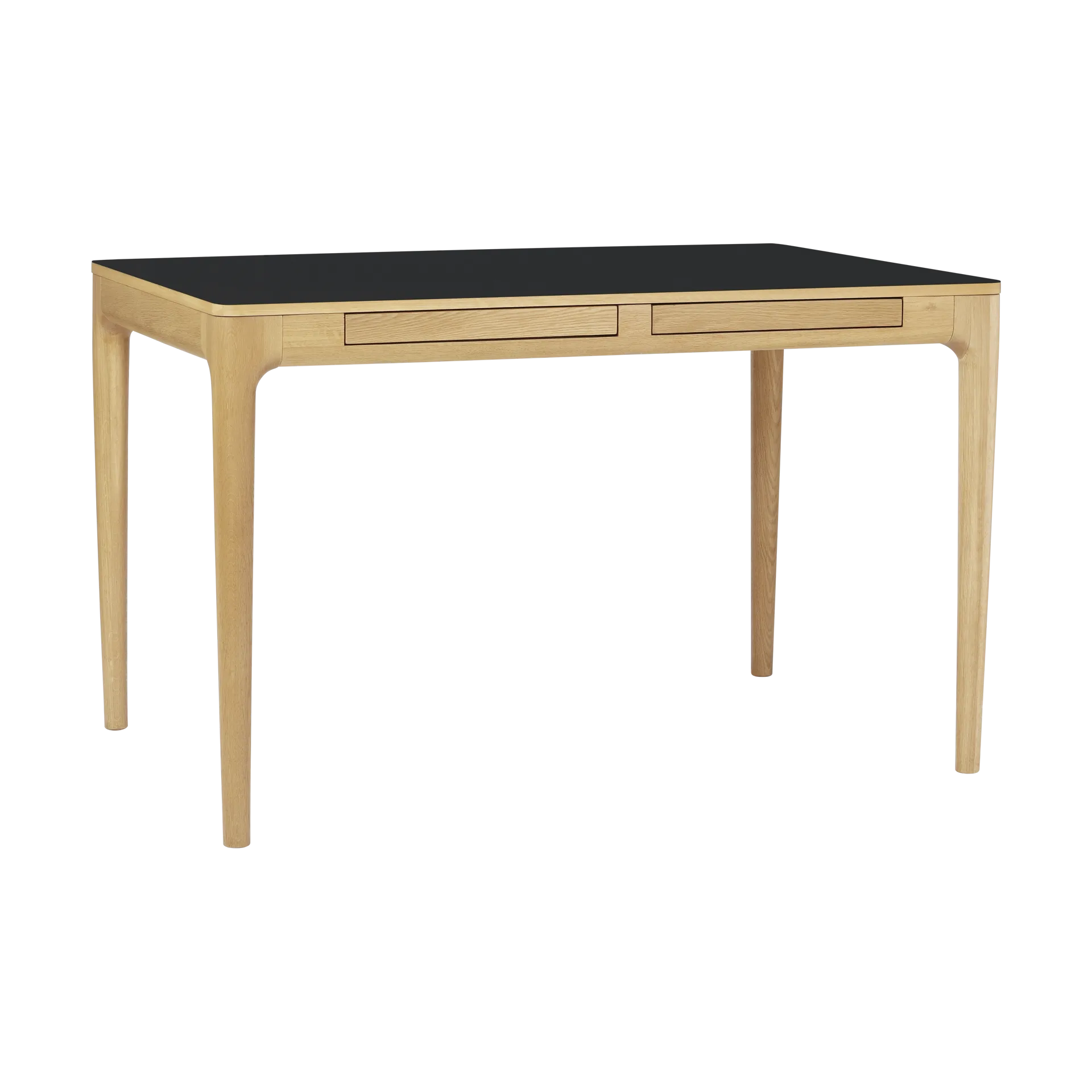 Heart'n'Soul desk 80x120 cm, Oak-Fenix black Umage