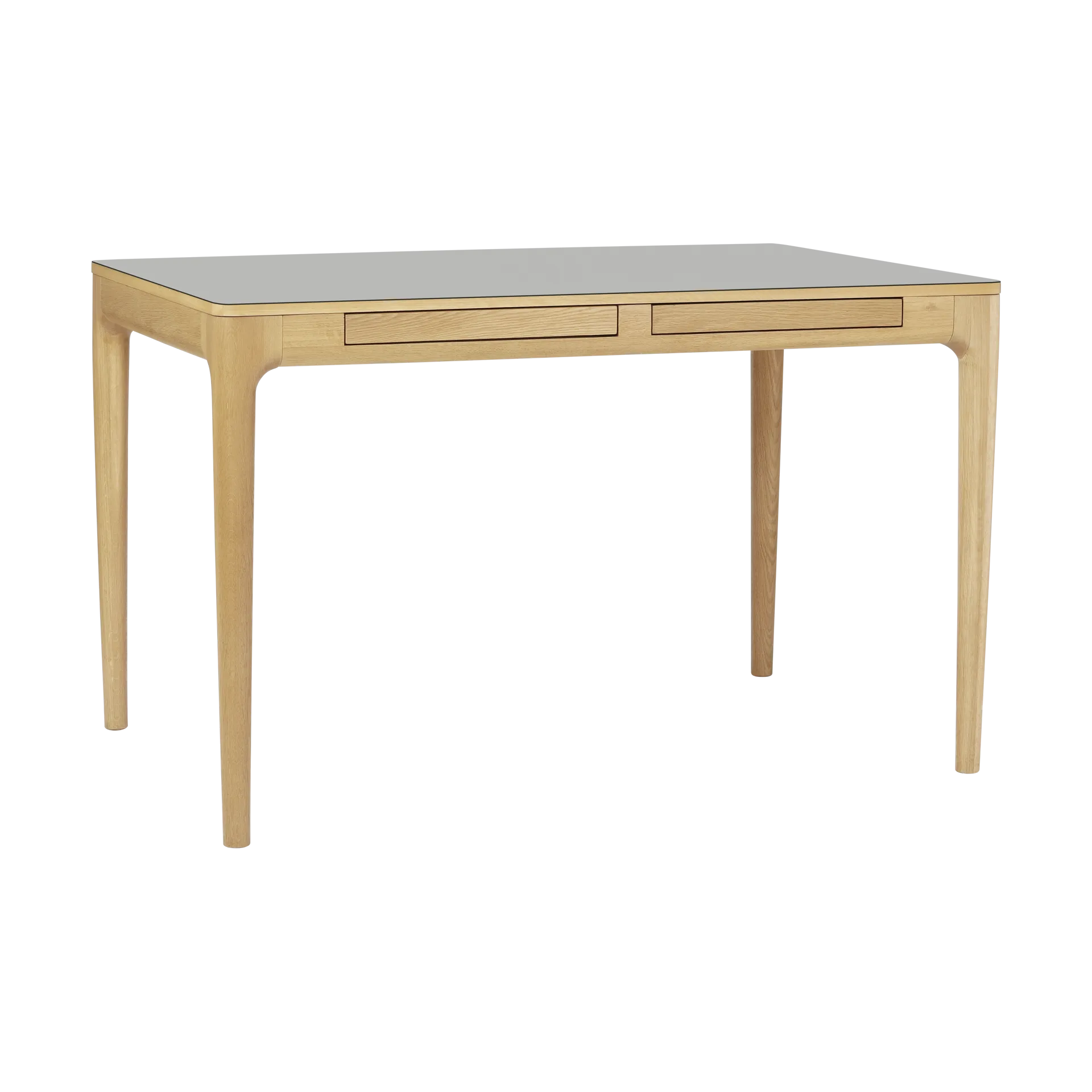 Heart'n'Soul desk 80x120 cm, Oak-Fenix cloud grey Umage