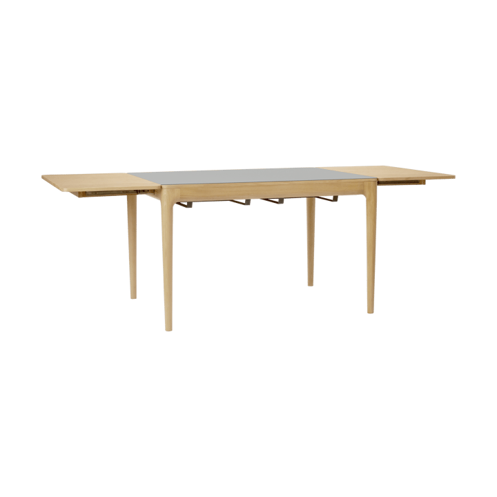 Heart'n'Soul dining table 90x120 cm, Oak-cloud grey Umage
