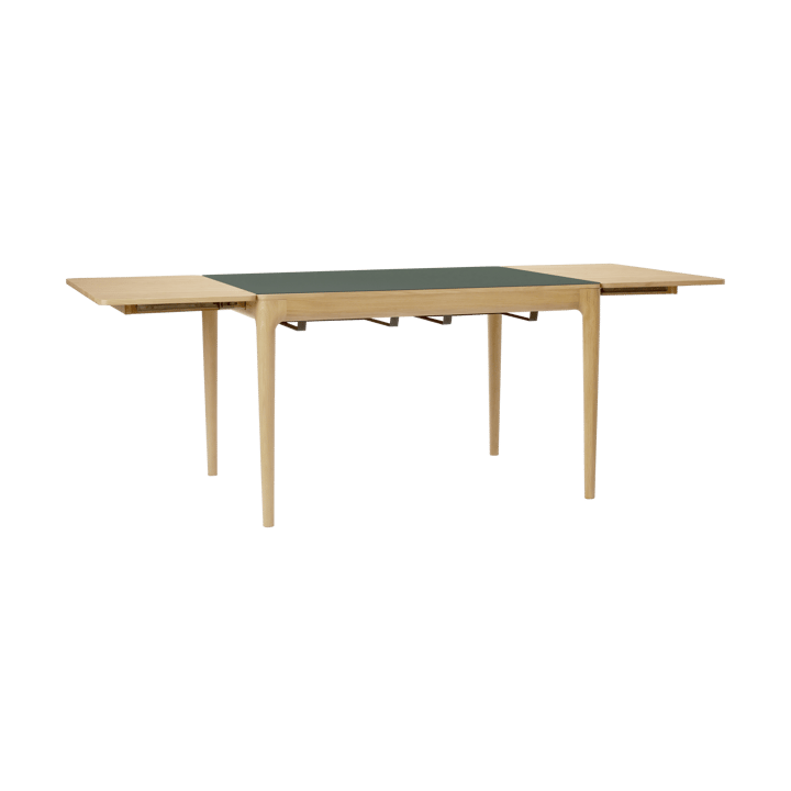 Heart'n'Soul dining table 90x120 cm, Oak-moss green Umage