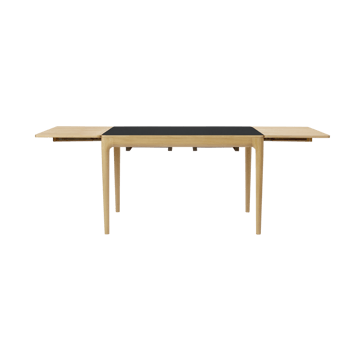 Heart'n'Soul dining table 90x120 cm - Oak-obsidian black - Umage