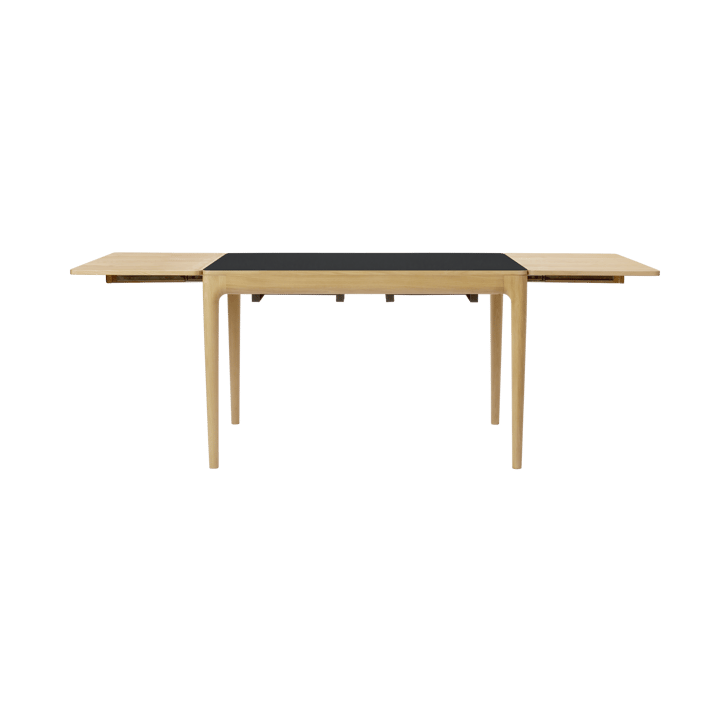Heart'n'Soul dining table 90x120 cm, Oak-obsidian black Umage