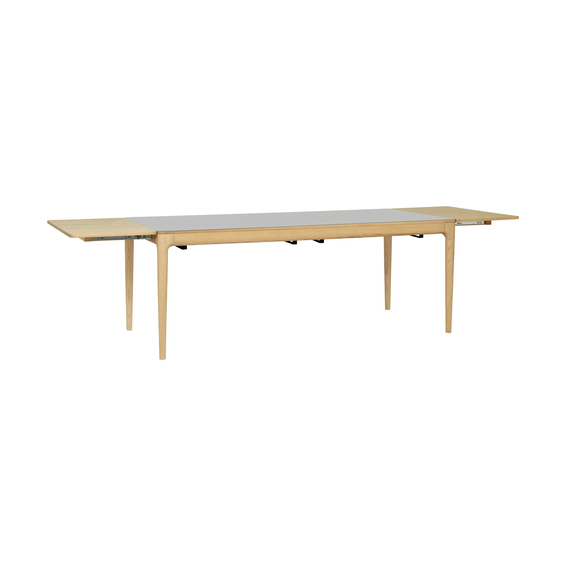 Heart'n'Soul dining table 90x200 cm, Oak-cloud grey Umage